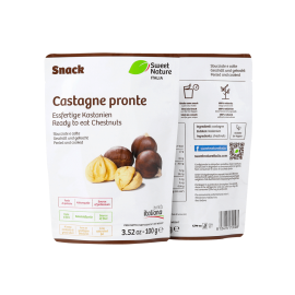 Sweet Nature Castagne Pronte Sgusciate e Cotte 100g